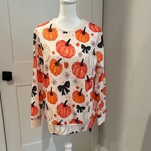 Long sleeve Pumpkin fall/Thanksgiving Women’s Top